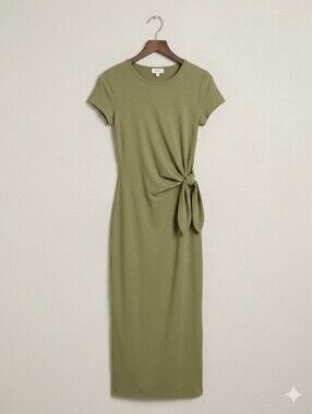 Scotch & Soda Dress Summer Spring Maxi Large Green